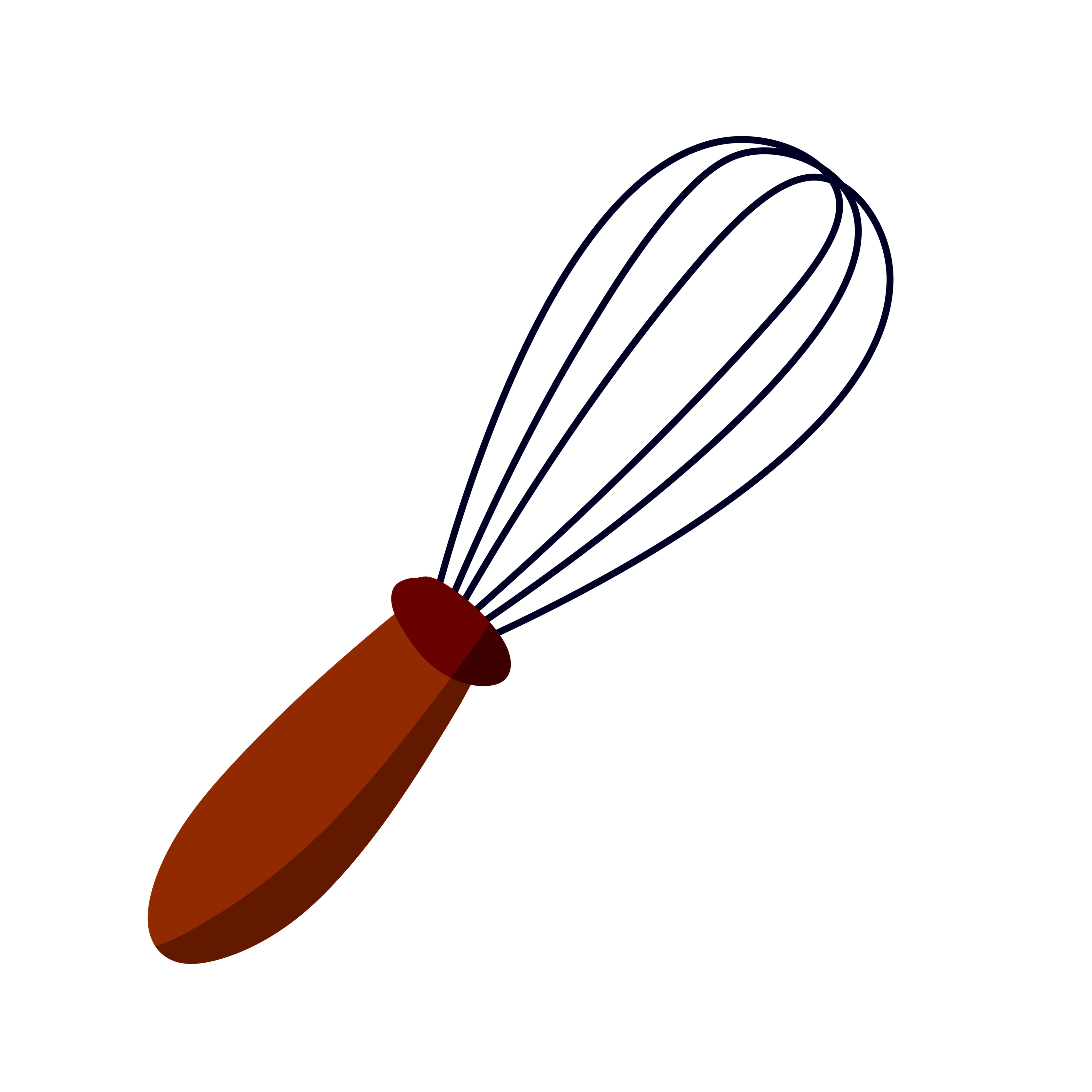 Whisk for cooking. Whipping up food. Kitchen utensils. Tool for blend