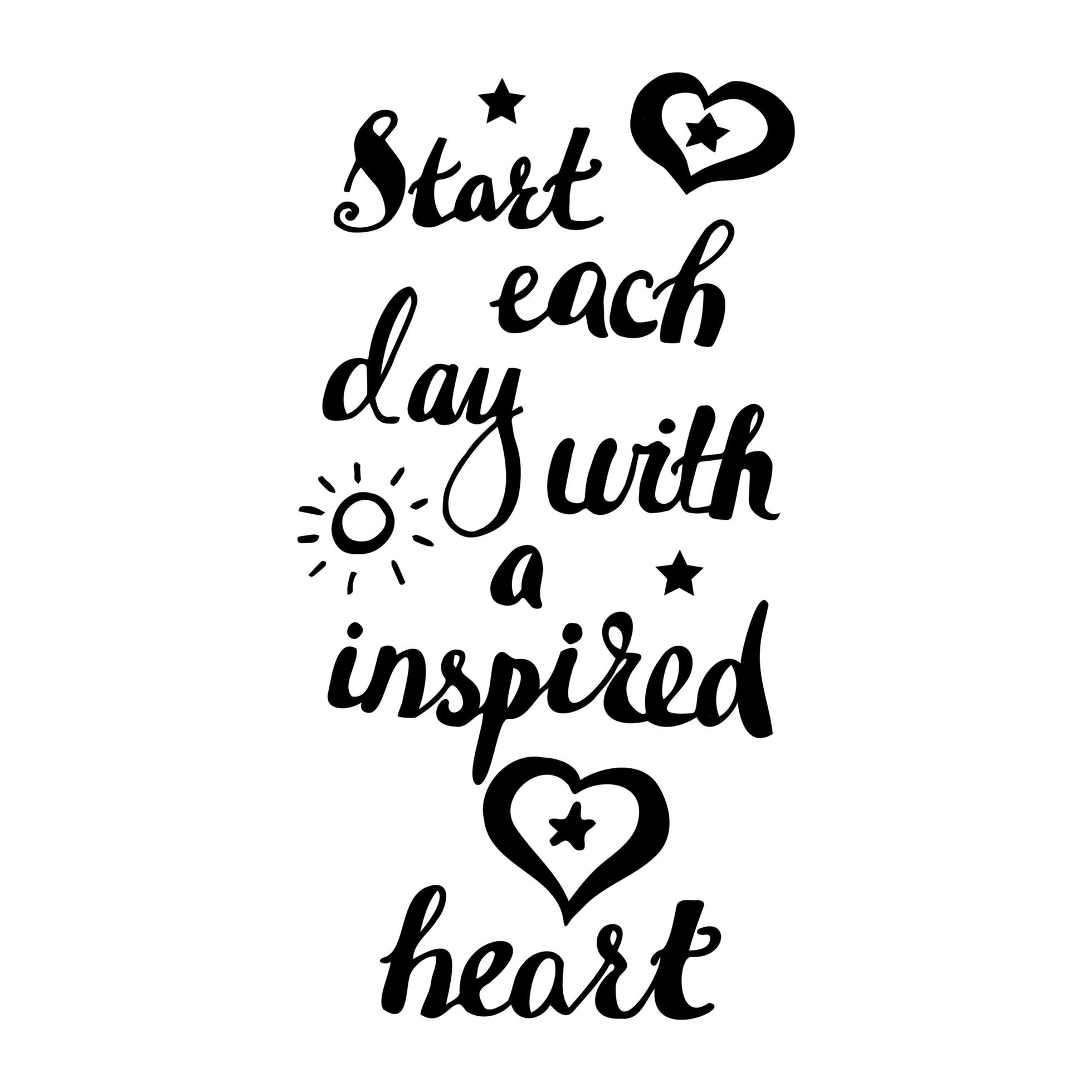 Hand drawn lettering quote in modern calligraphy style about friends