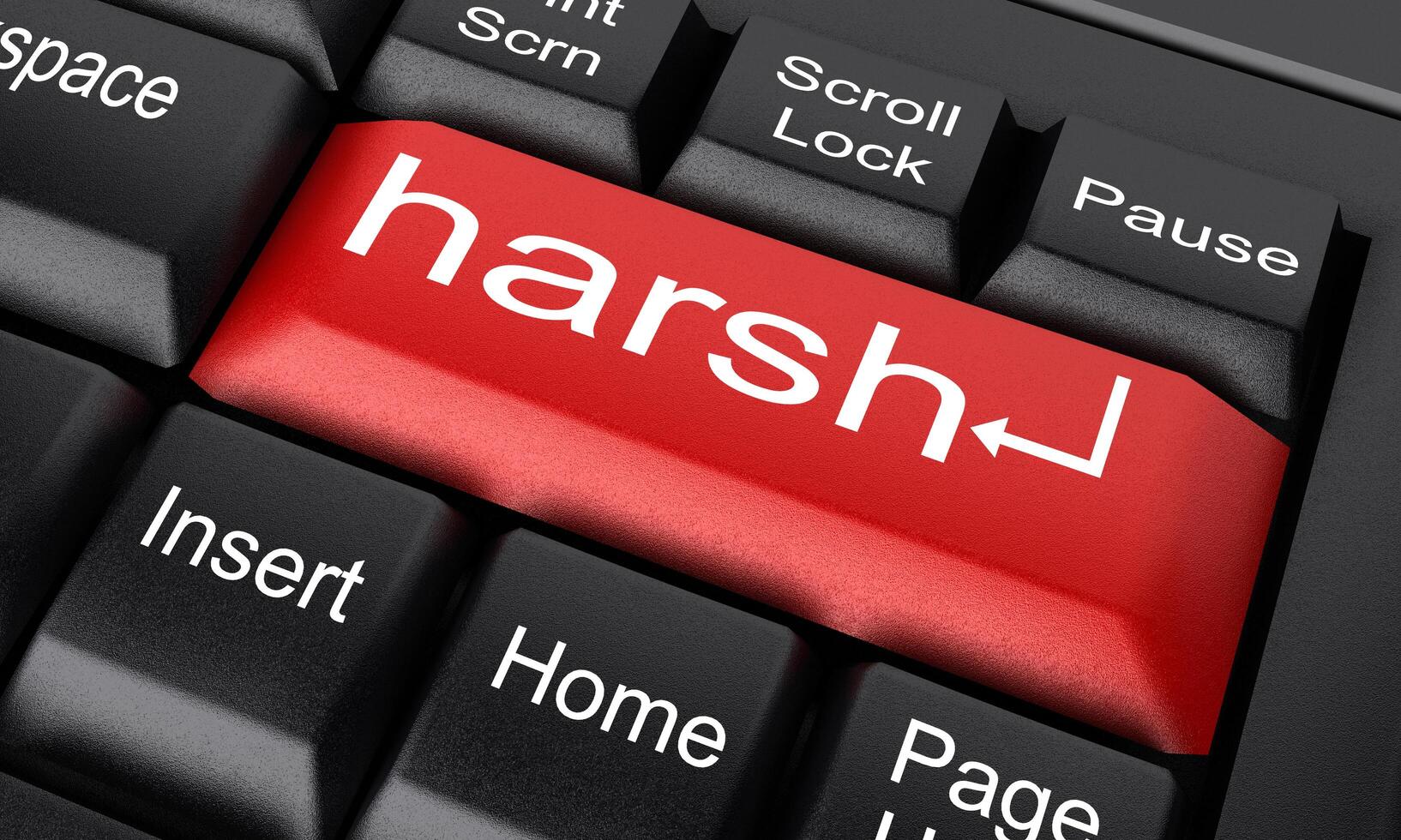 harsh-word-on-red-keyboard-button-5980362-stock-photo-at-vecteezy