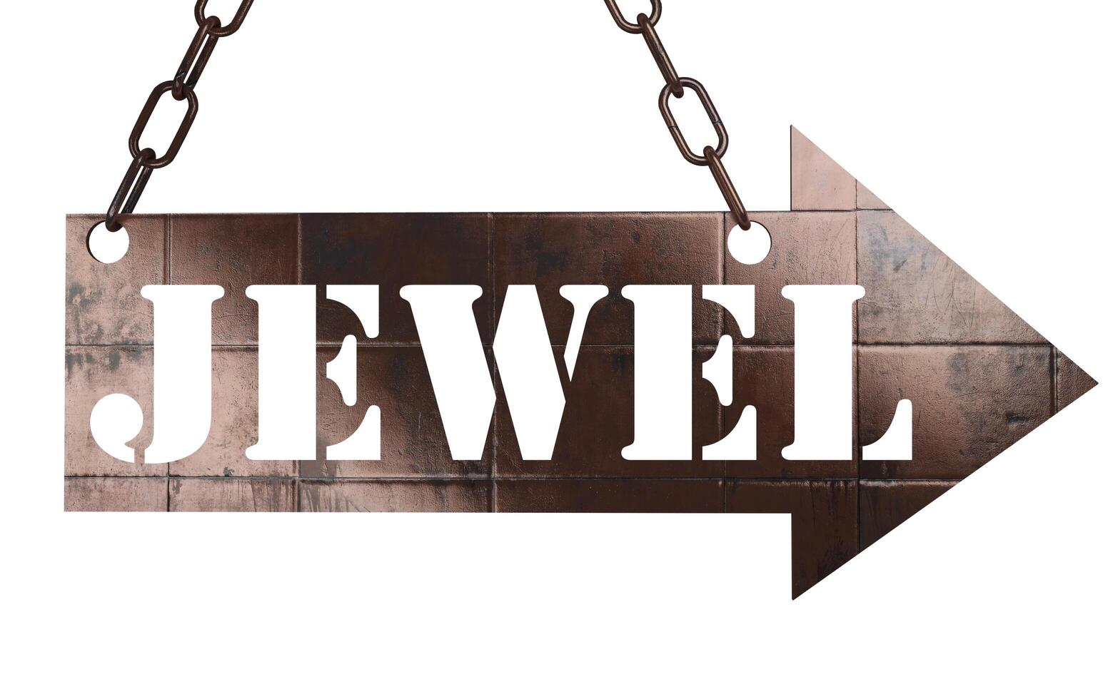 jewel word on metal pointer 5980626 Stock Photo at Vecteezy