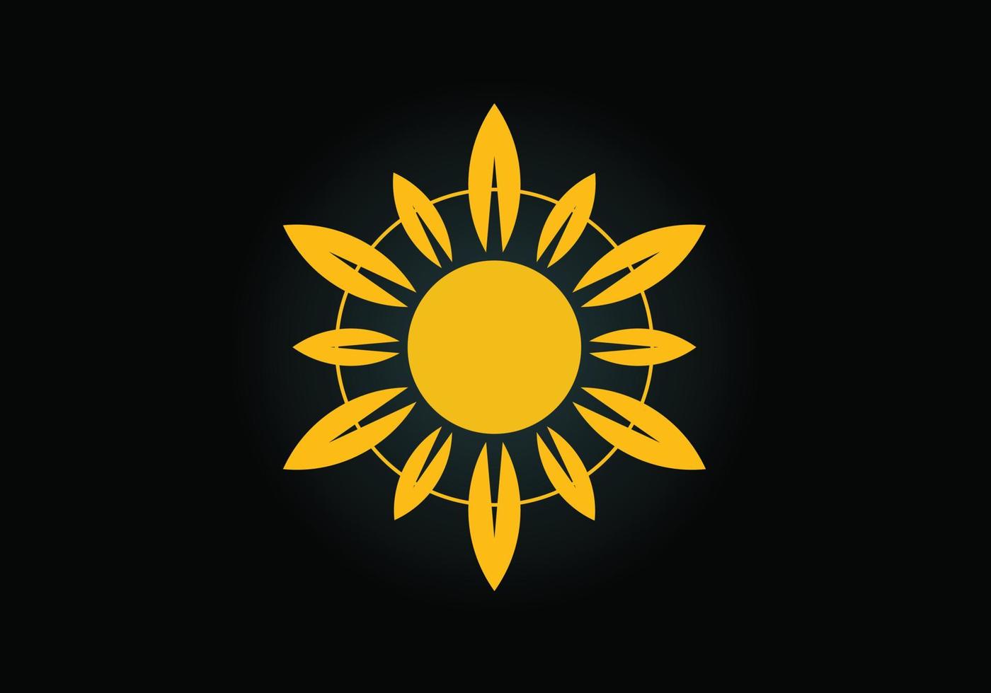 diseño de logotipo de sol creativo abstracto, logotipo de sol de verano, símbolo de icono de explosión de sol vector