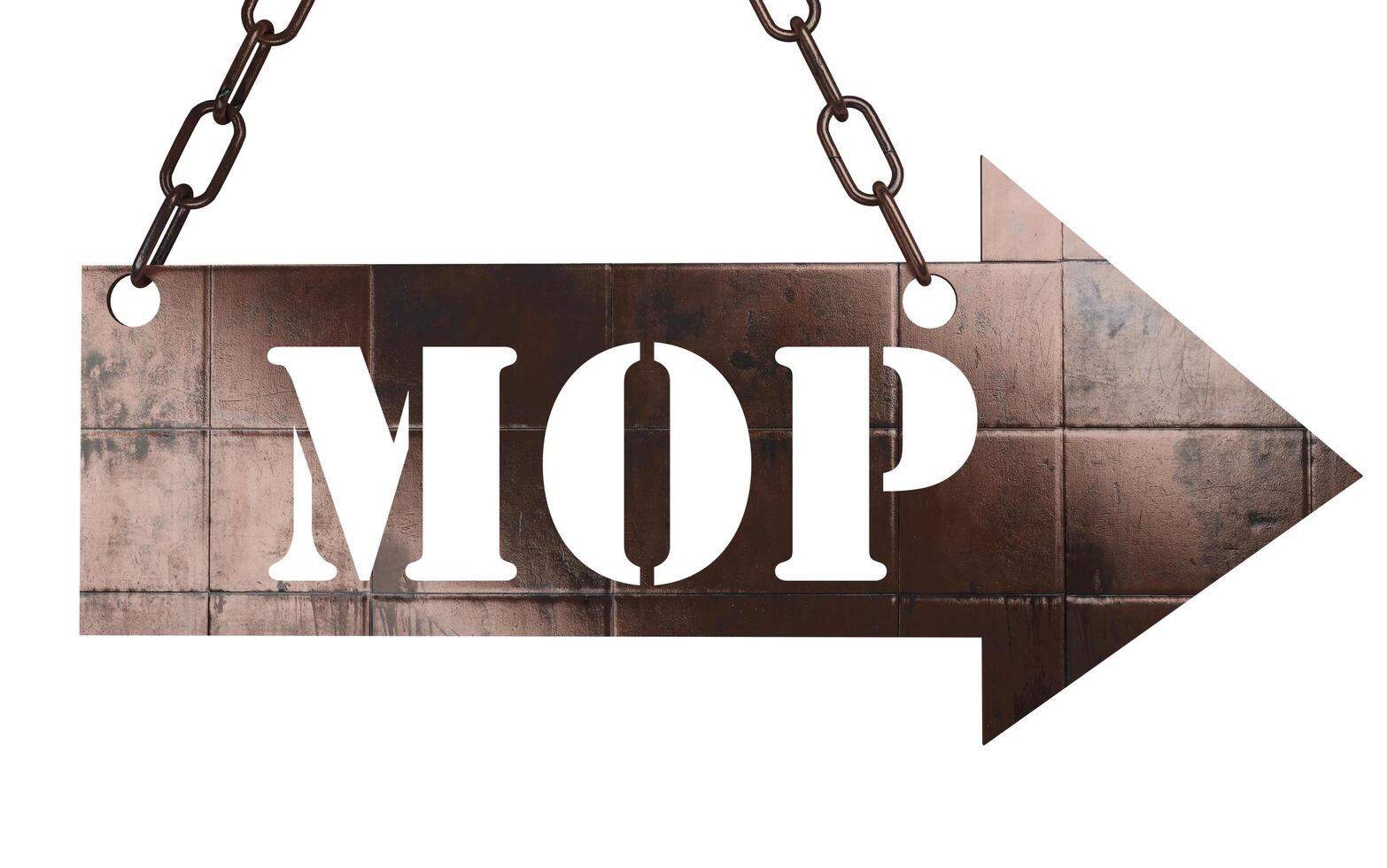 mop word on metal pointer 5982044 Stock Photo at Vecteezy