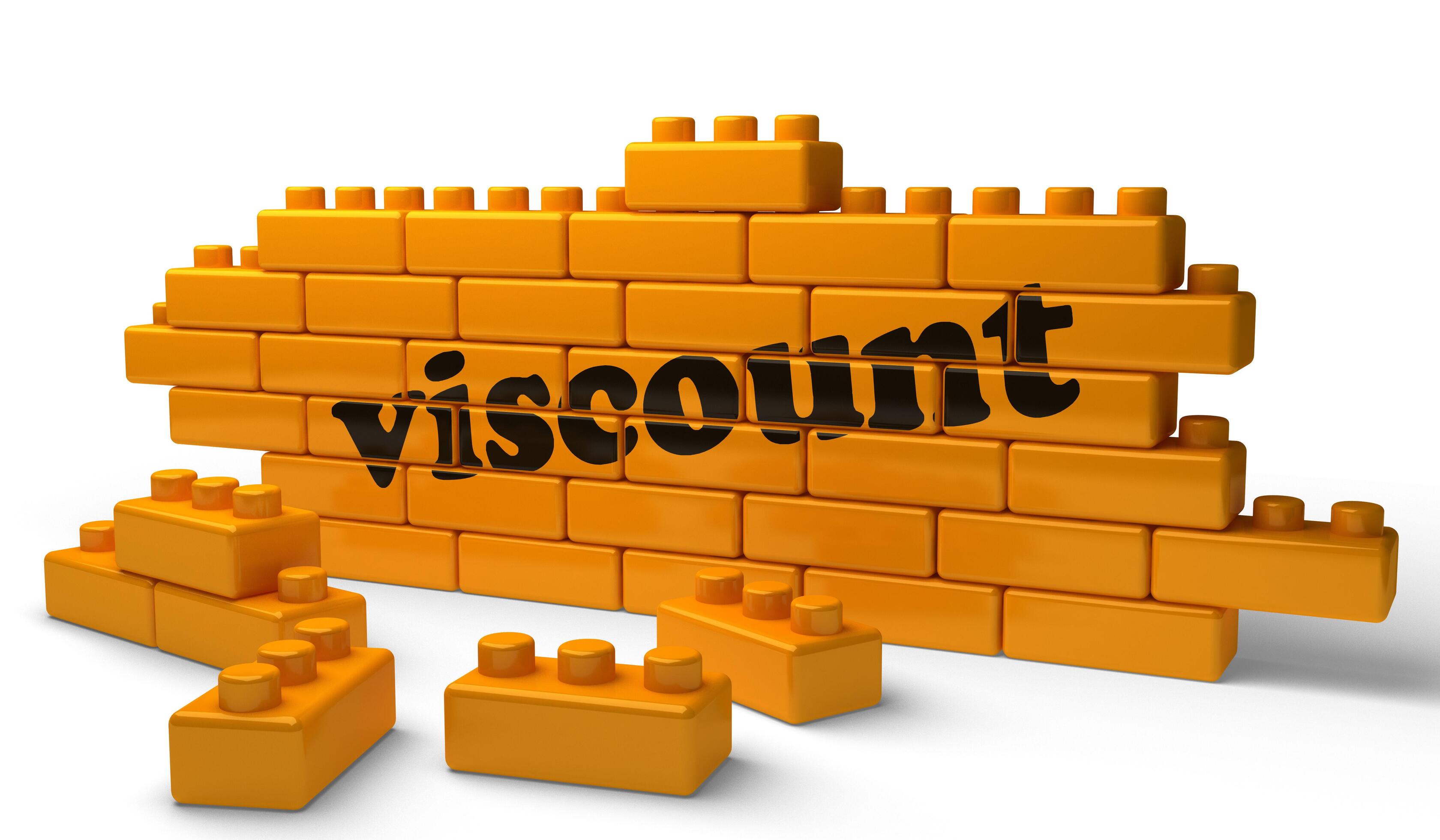 viscount word on yellow brick wall 5984879 Stock Photo at Vecteezy