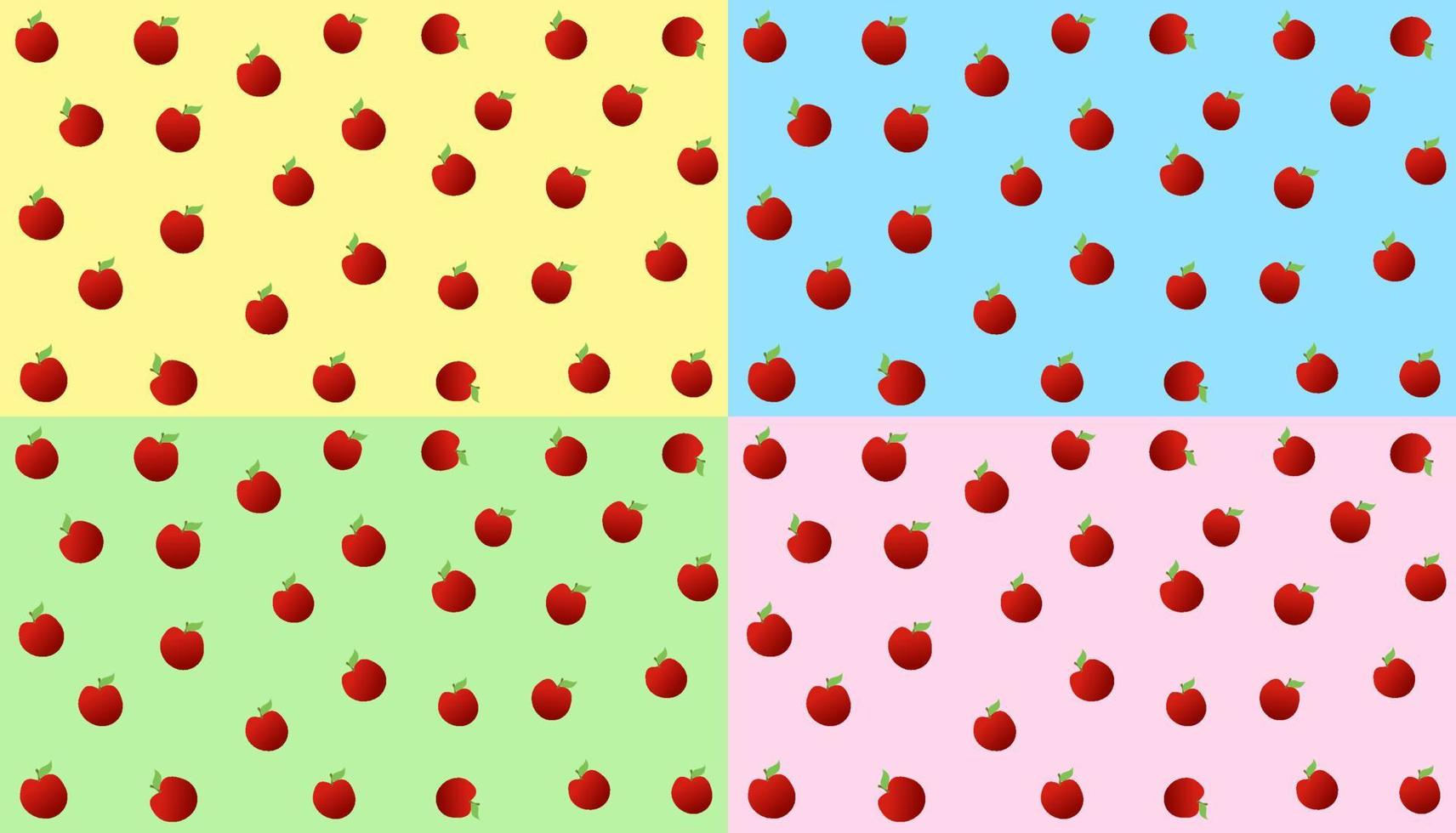 4 color pattern background. vector
