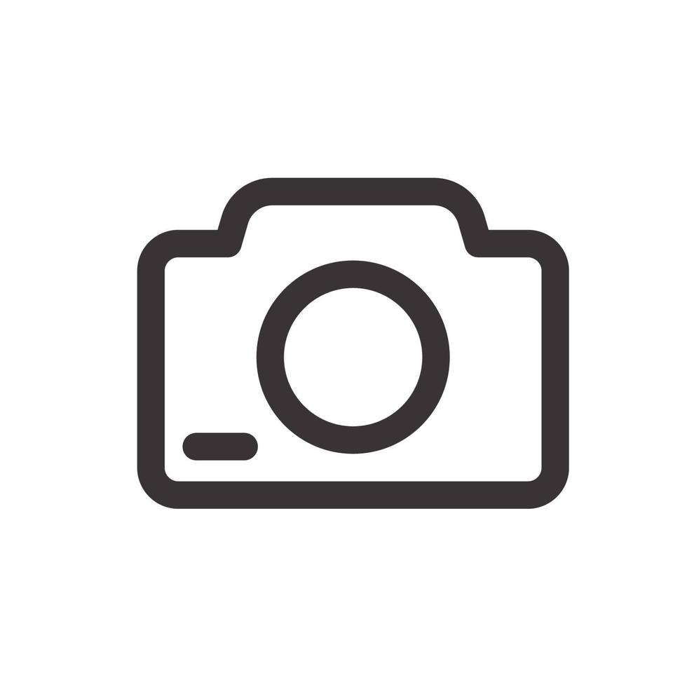 icono de cámara de fotos vector