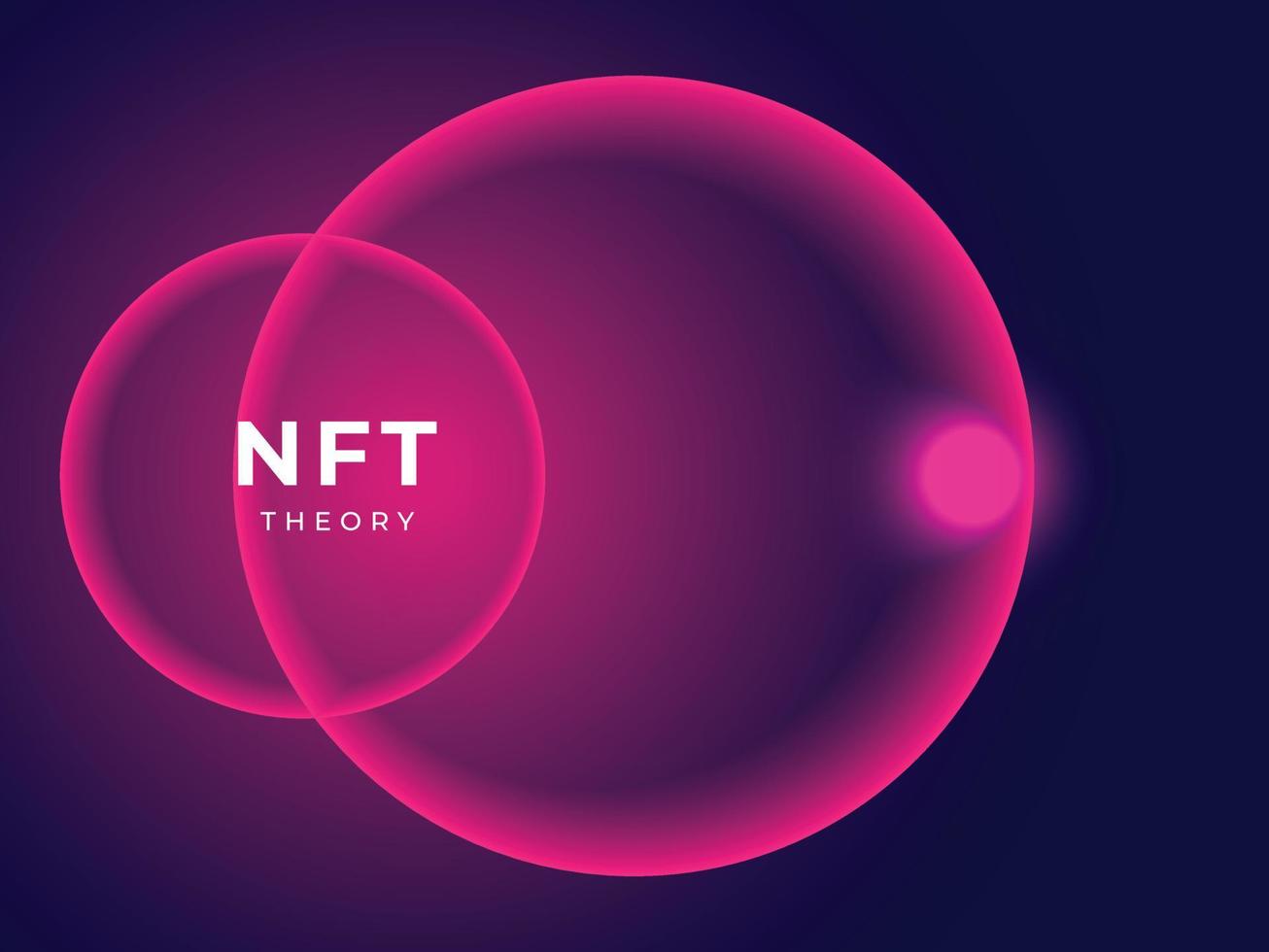 NFT background. Metaverse background illustrations vector