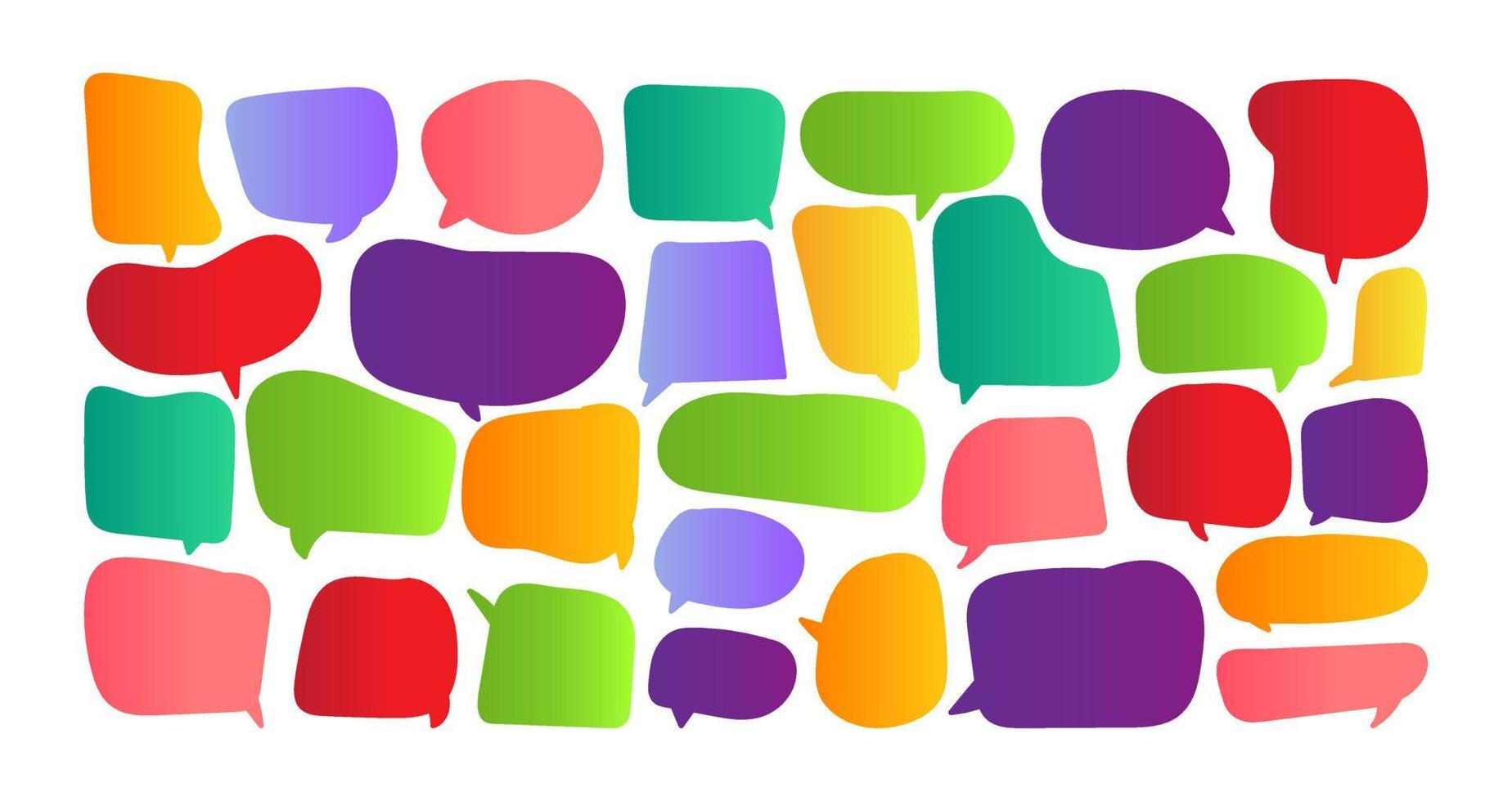 speech bubble cut paper design template. Vector illustration for your business