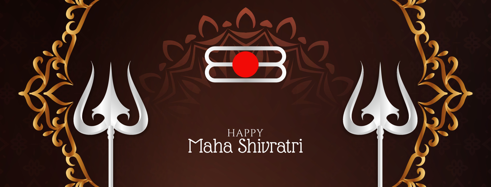 Happy Maha Shivratri festival classic mythological banner 5991812 ...