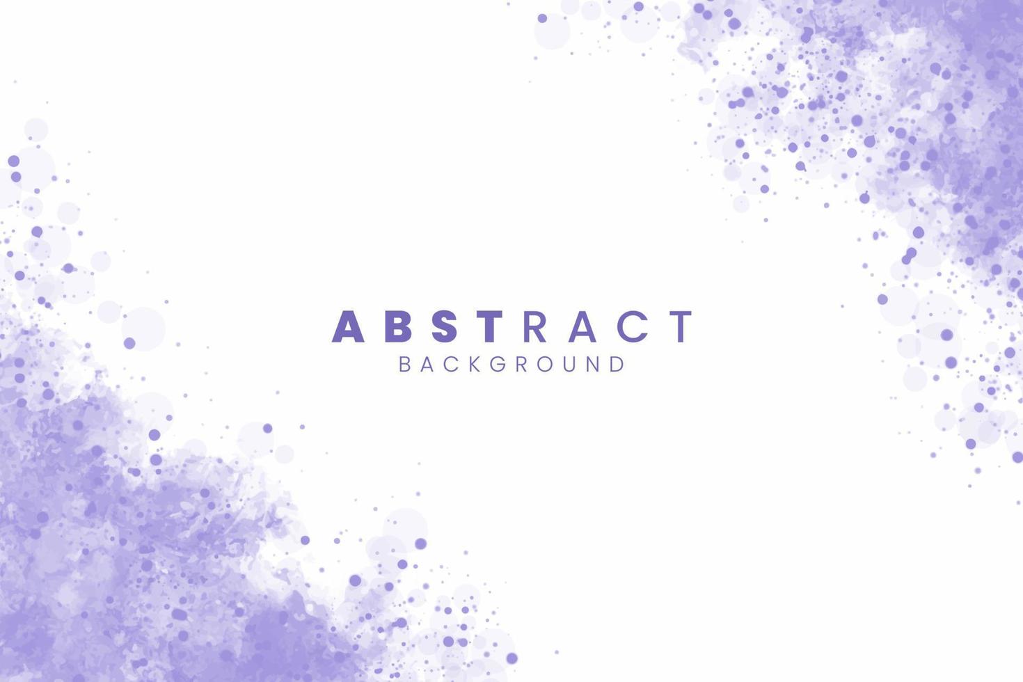 Abstract splashed watercolor textured background vector