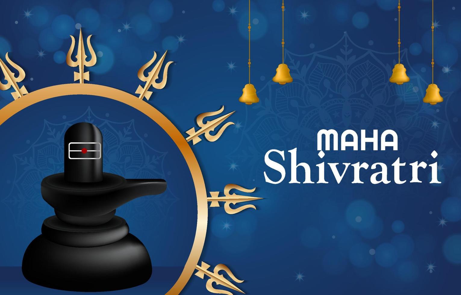 Maha Shivratri  Background vector