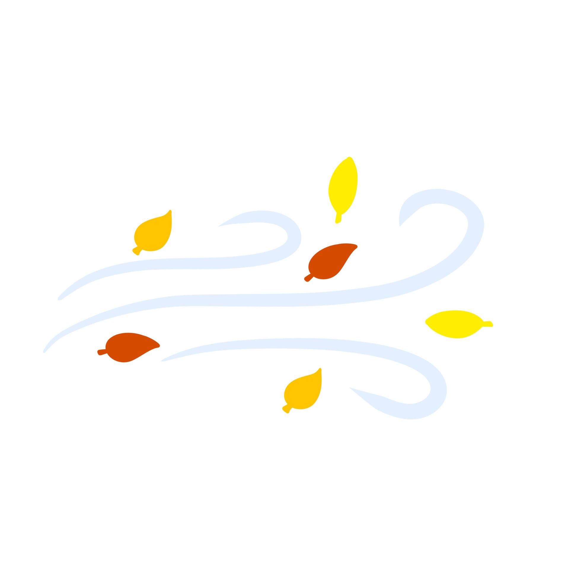  Autumn Wind. Stream of air 5992728 Vector Art at Vecteezy