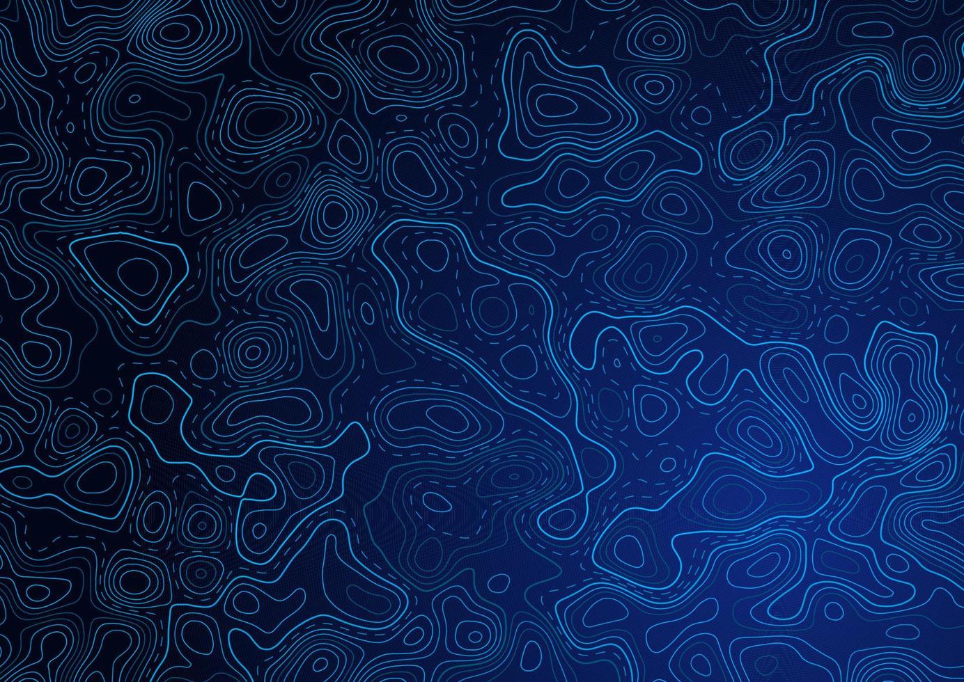 Abstract background with a detailed topographic map design vector