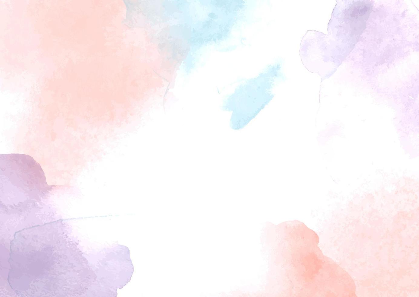 hand painted watercolour background vector