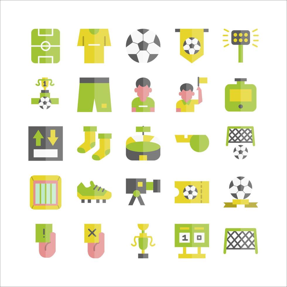 Stadium icon set vector flat for website, mobile app, presentation, social media.