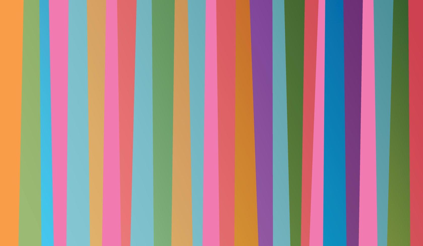 Colorful striped background Poster