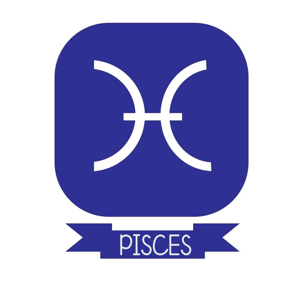 Pisces Zodiac Icons. Pisces Zodiac Icons White background and can be re-edited or used directly vector