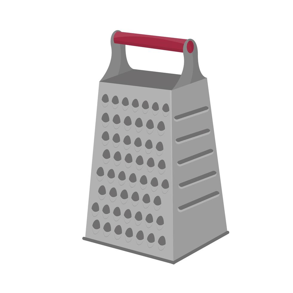 Grater flat icon for websites, UI, web and mobile apps. Kitchen equipment. vector