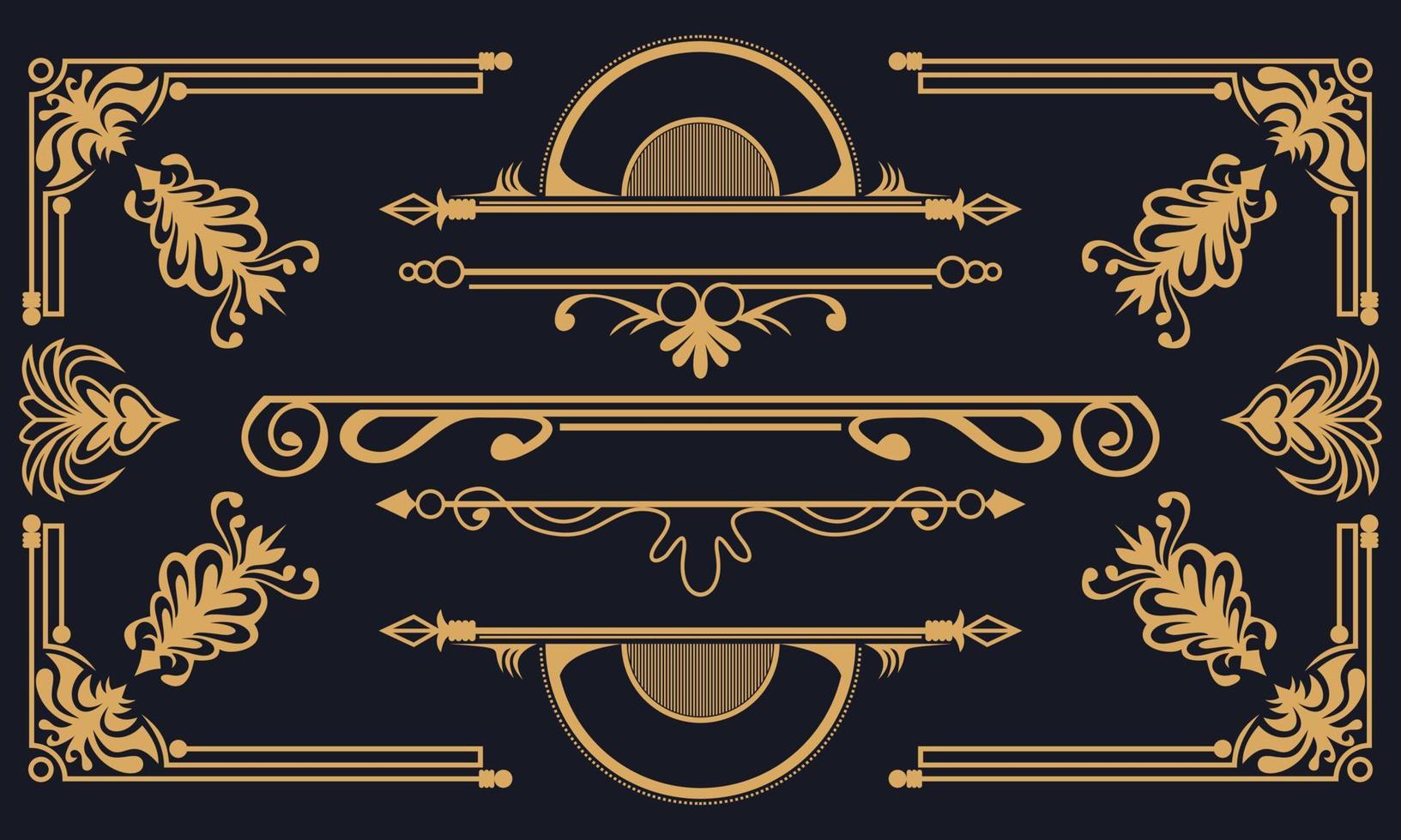 Vintage frame ornamental vintage retro vector illustration