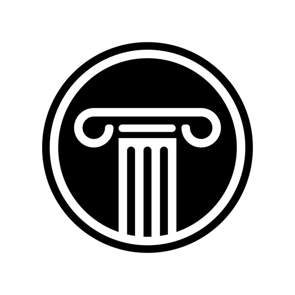 Law firm logo design vector