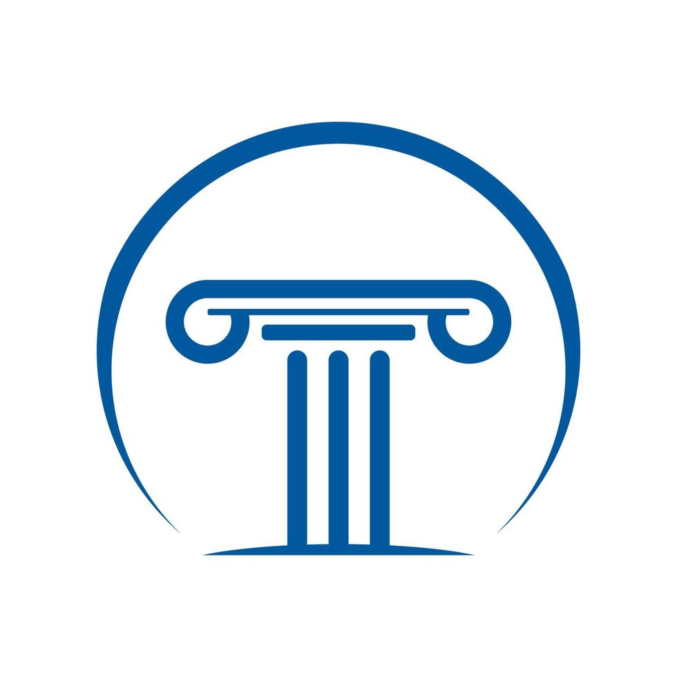 Law firm logo design vector