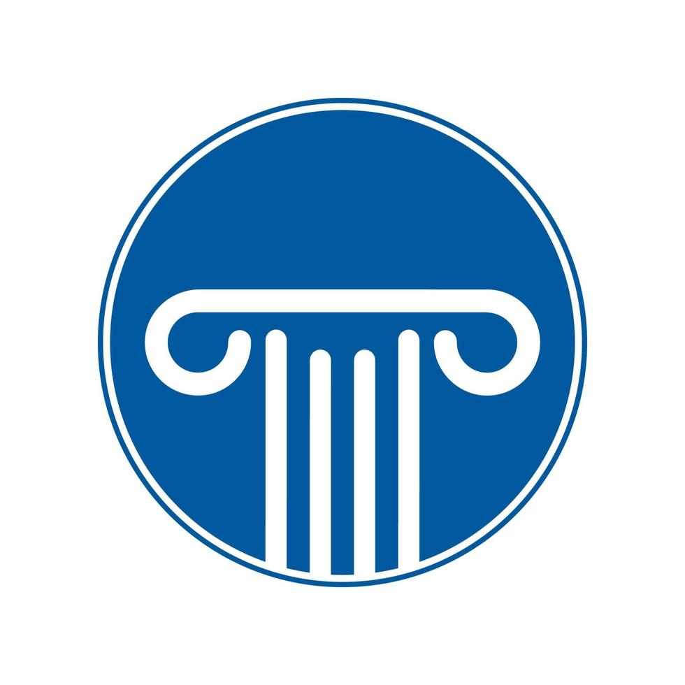 Law firm logo design vector