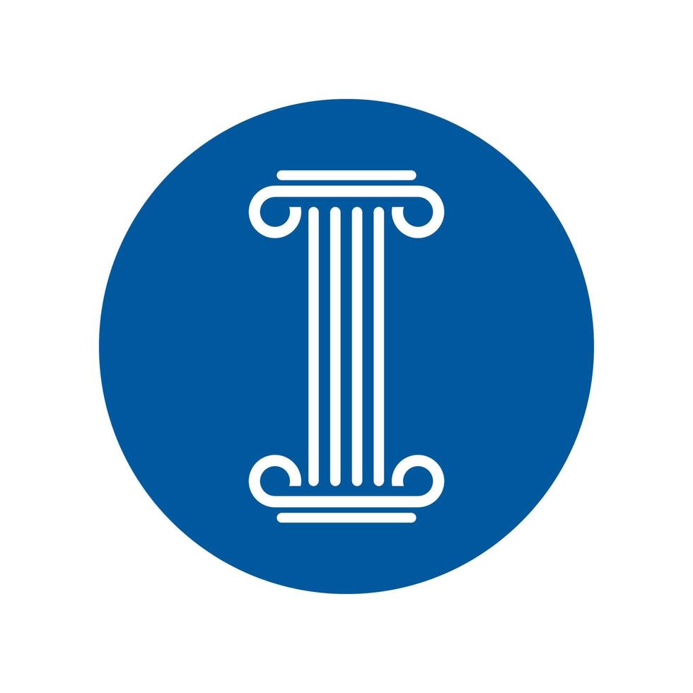 Law firm logo design vector