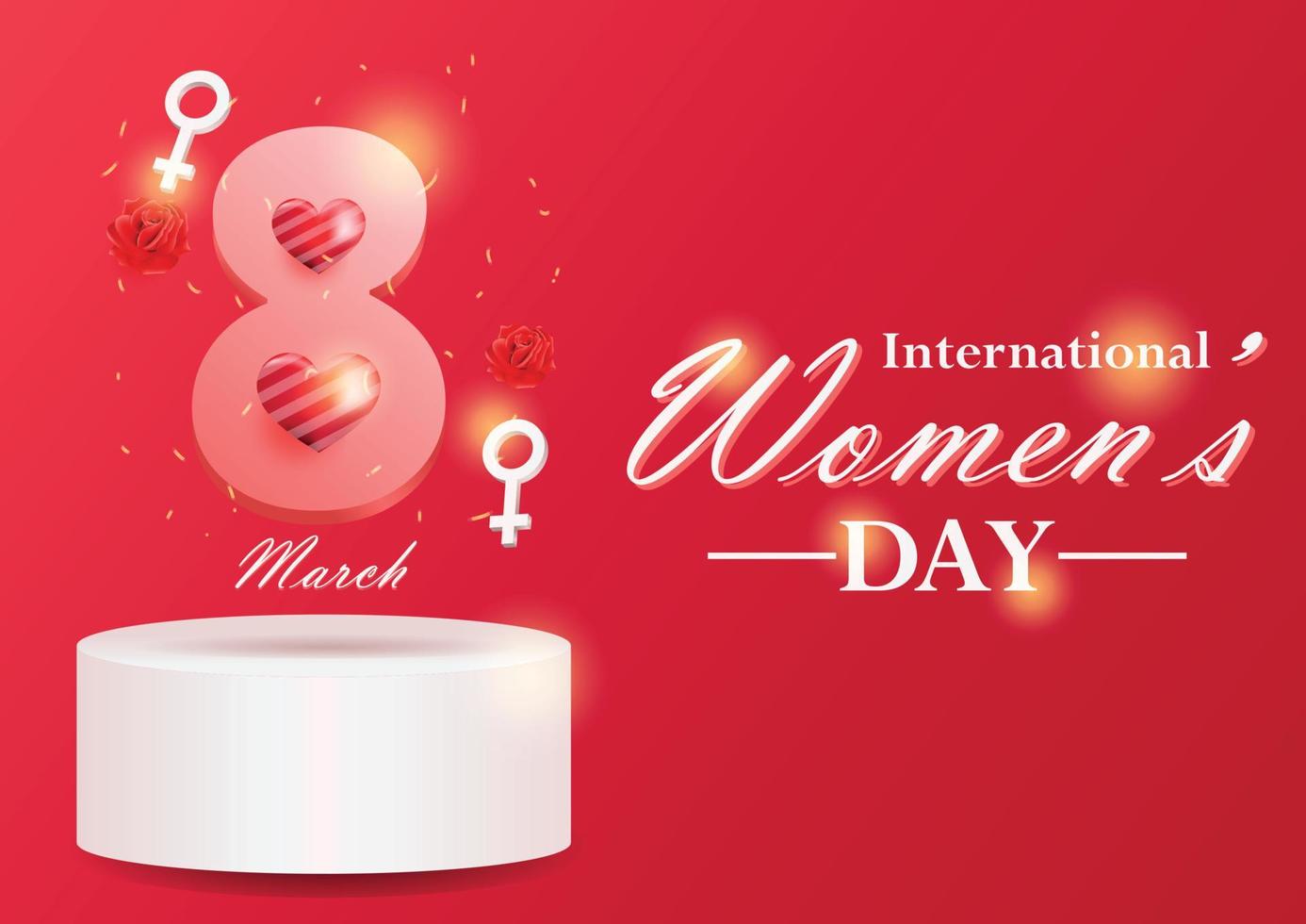 International women's day vector