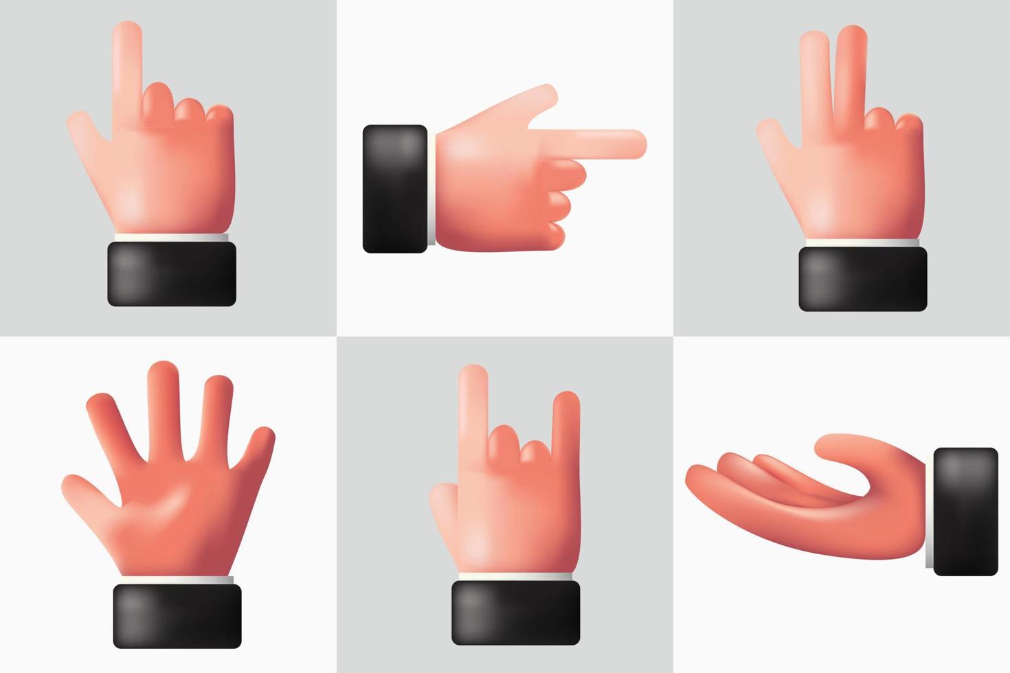 Hand icon illustration vector