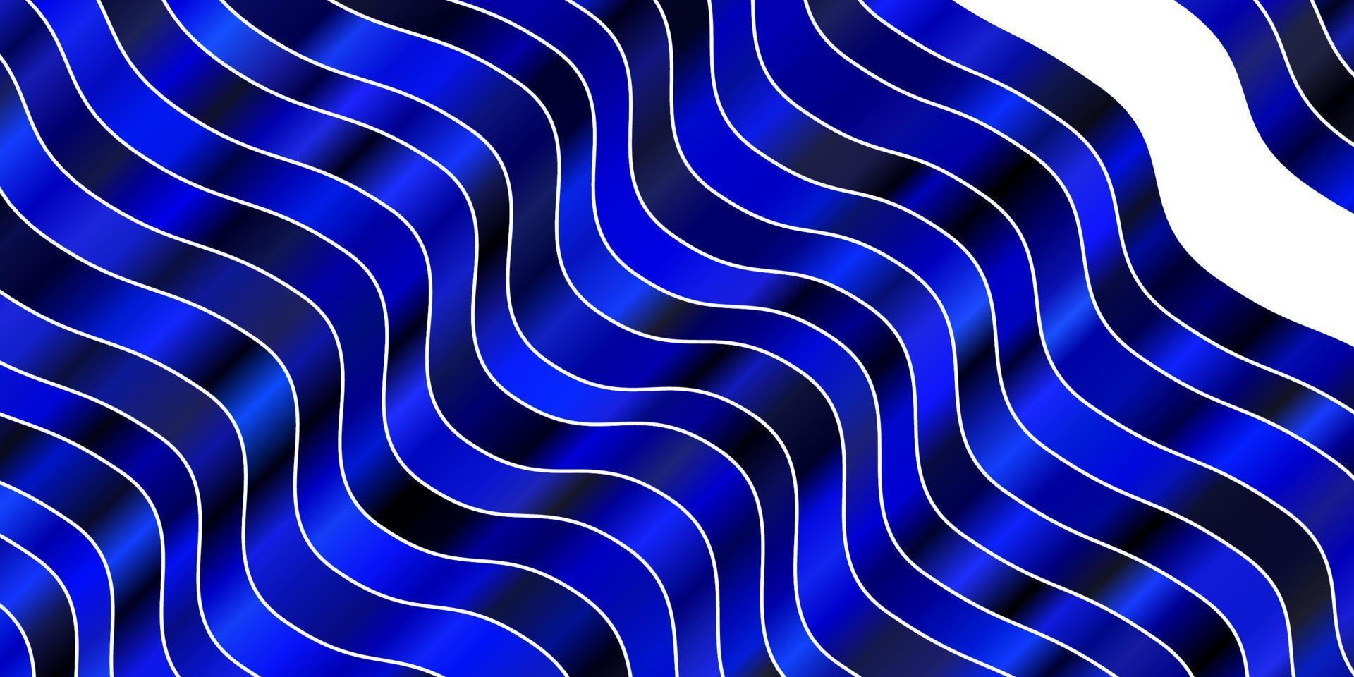 patrón de vector azul oscuro con líneas.