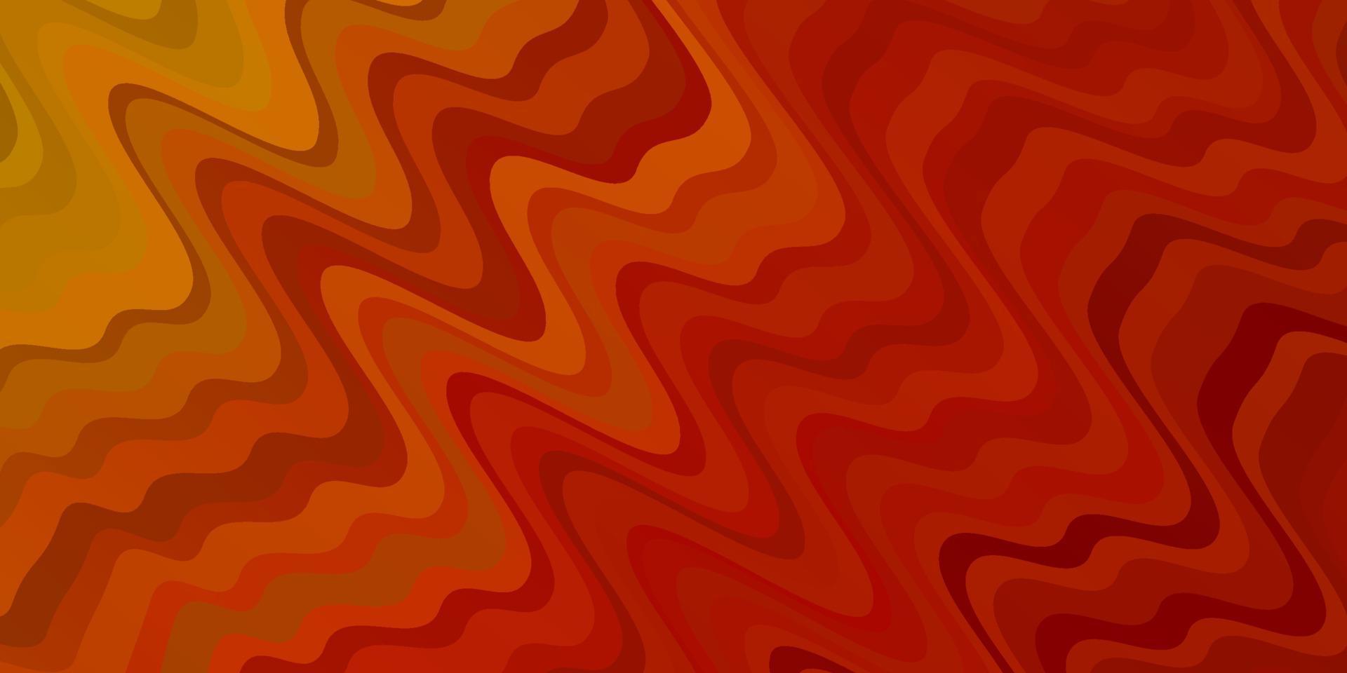 Light Orange vector pattern with lines.