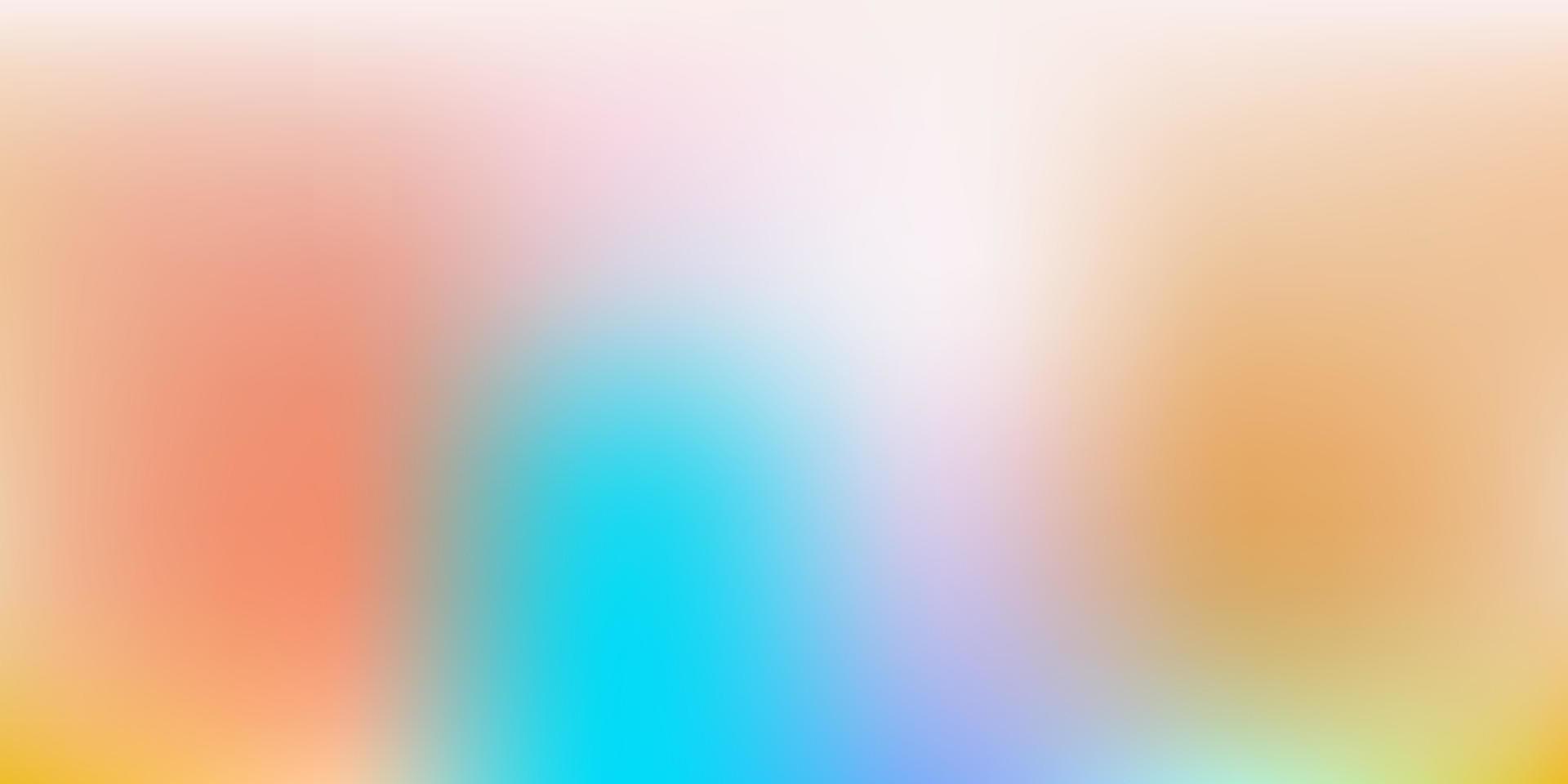 Light Blue, Yellow vector gradient blur drawing.