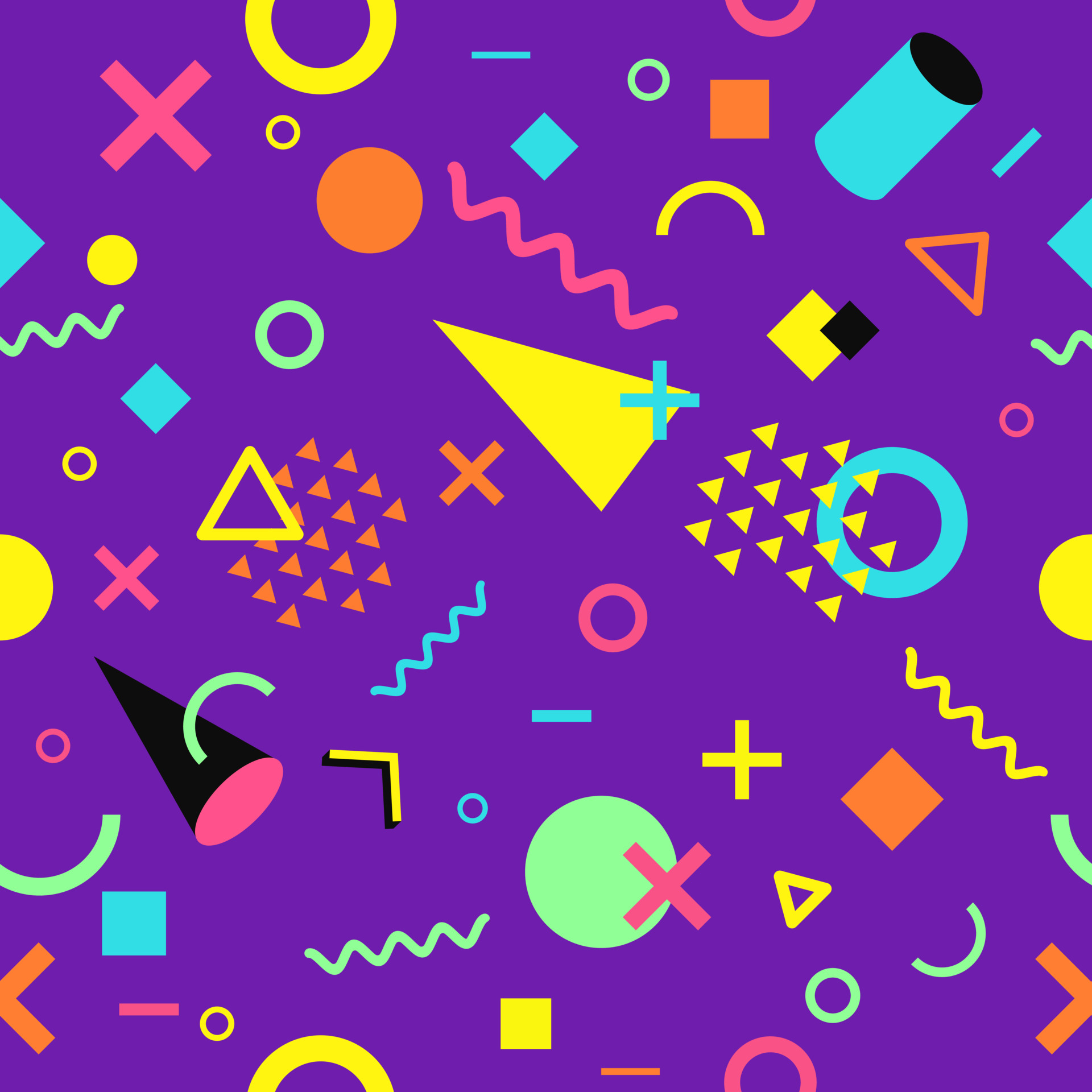 80s Pattern Vector Art, Icons, and Graphics for Free Download