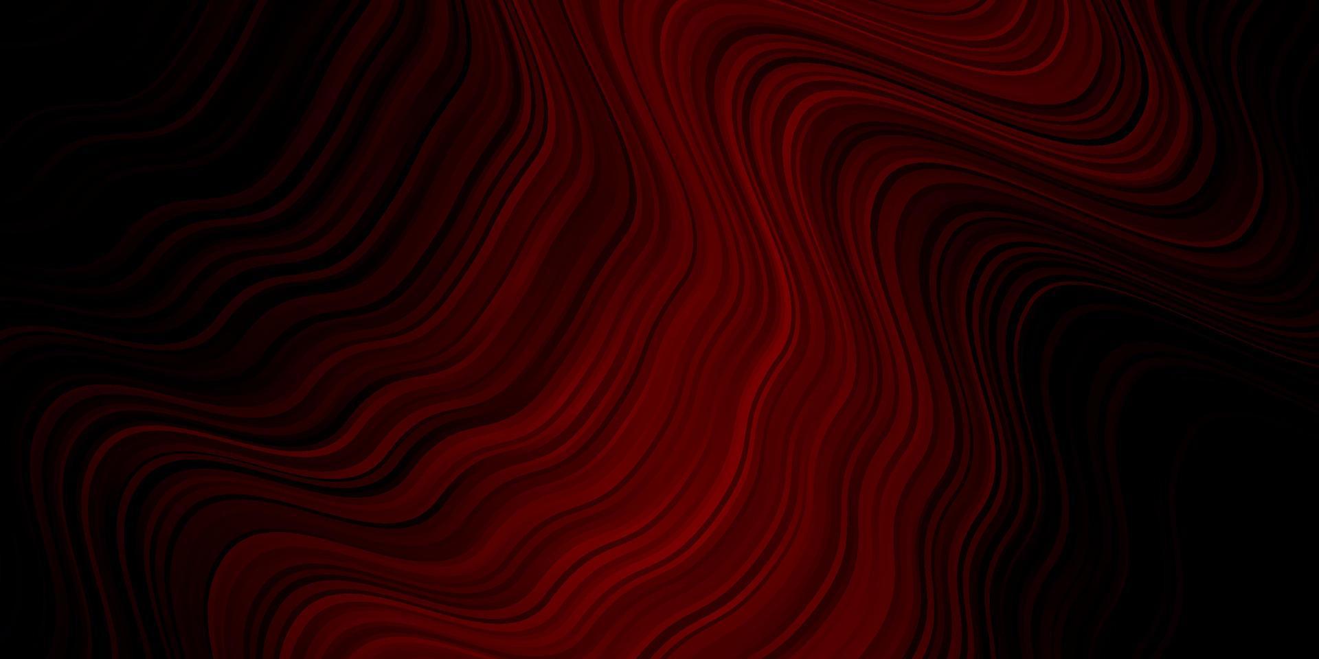 Dark Red vector template with lines.