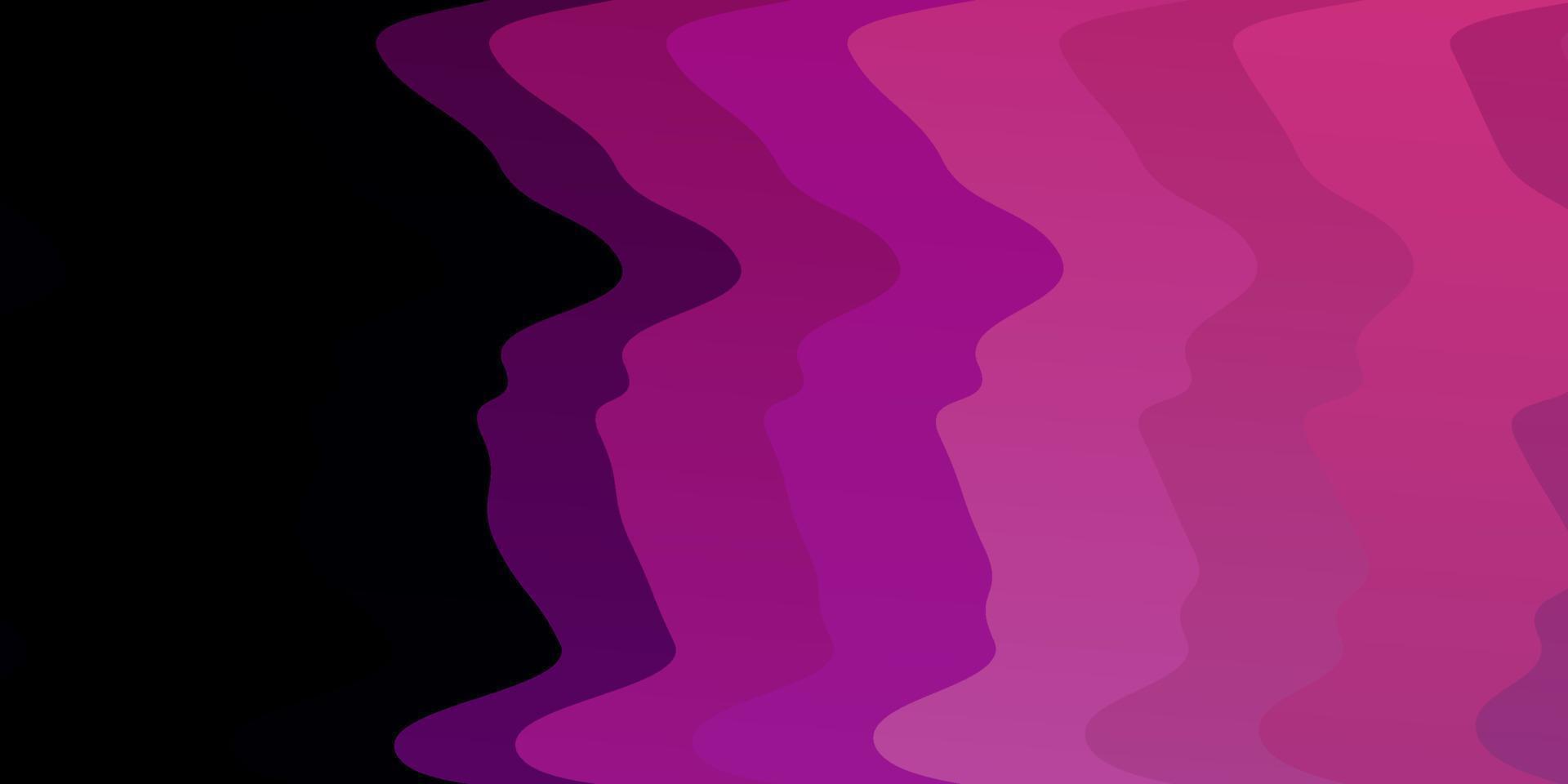 Dark Purple, Pink vector layout with curves.