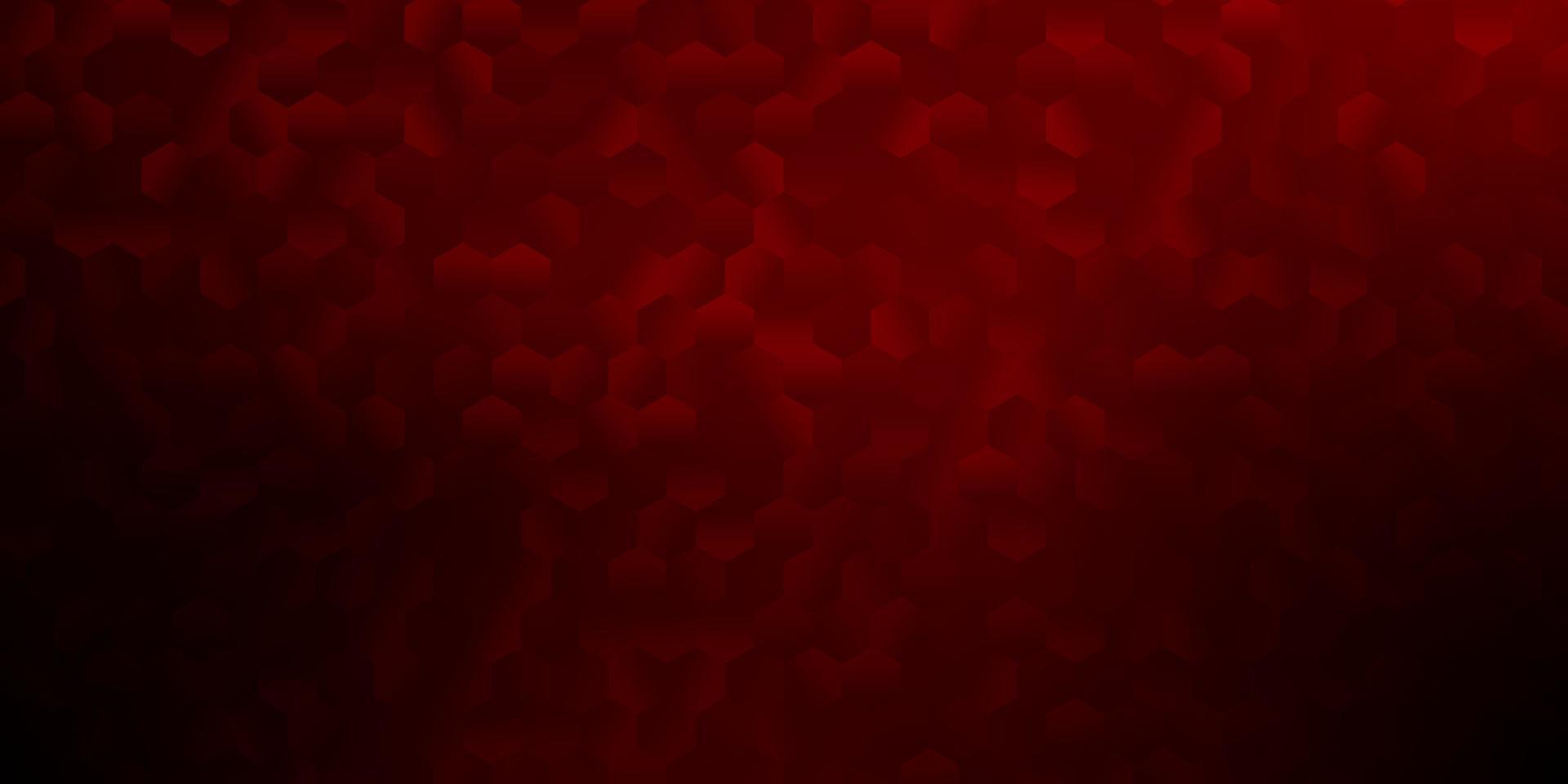 Dark brown vector template in a hexagonal style.