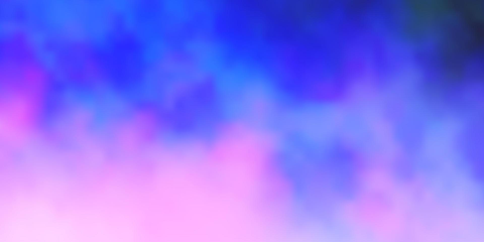 Light Purple, Pink vector backdrop with cumulus.