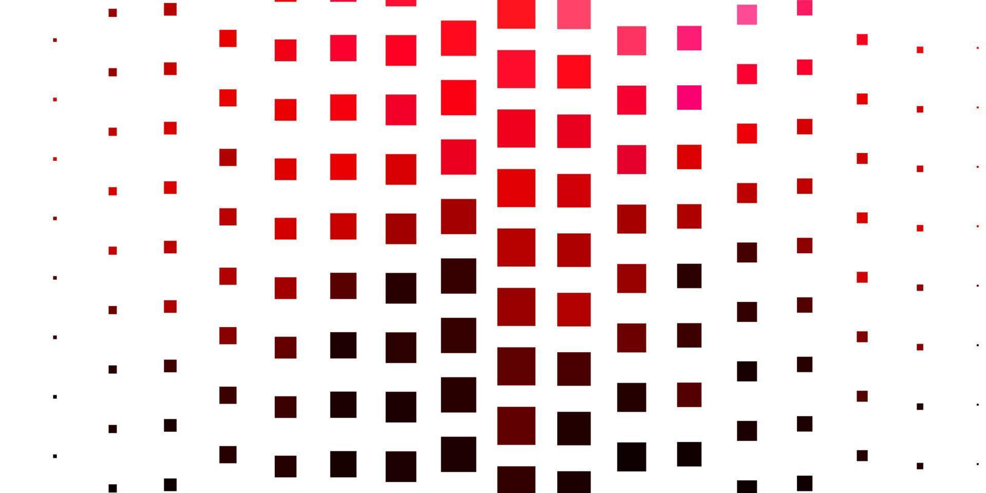 Dark Pink, Red vector backdrop with rectangles.