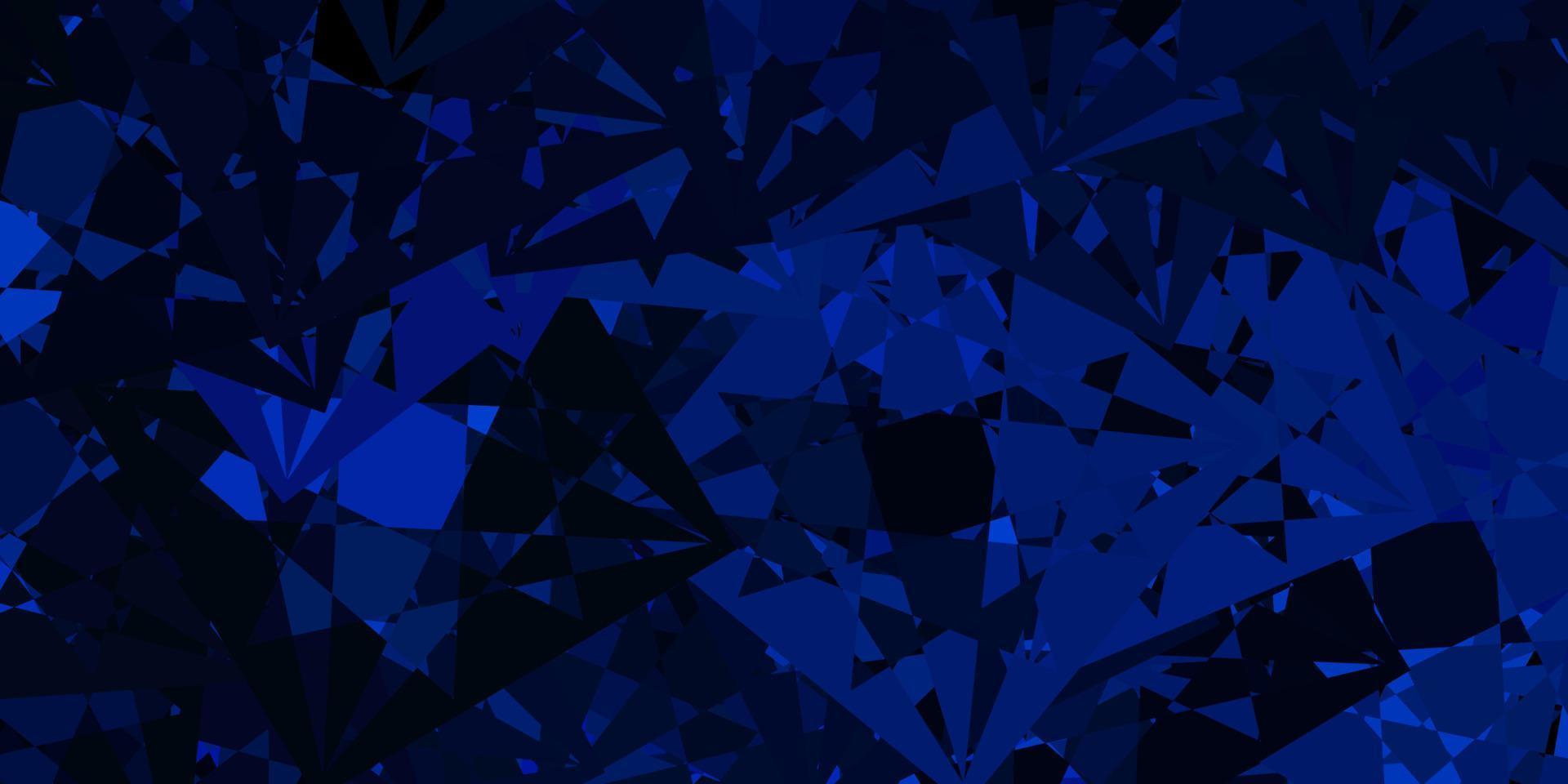 Light BLUE vector texture with random triangles.