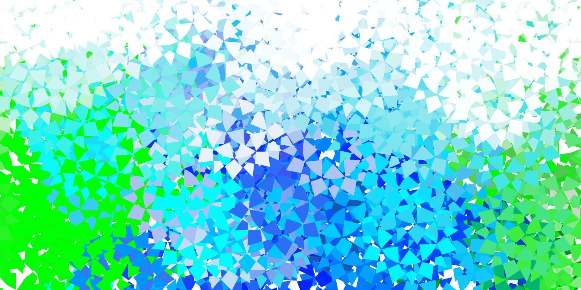 Light blue vector layout with lines, triangles.