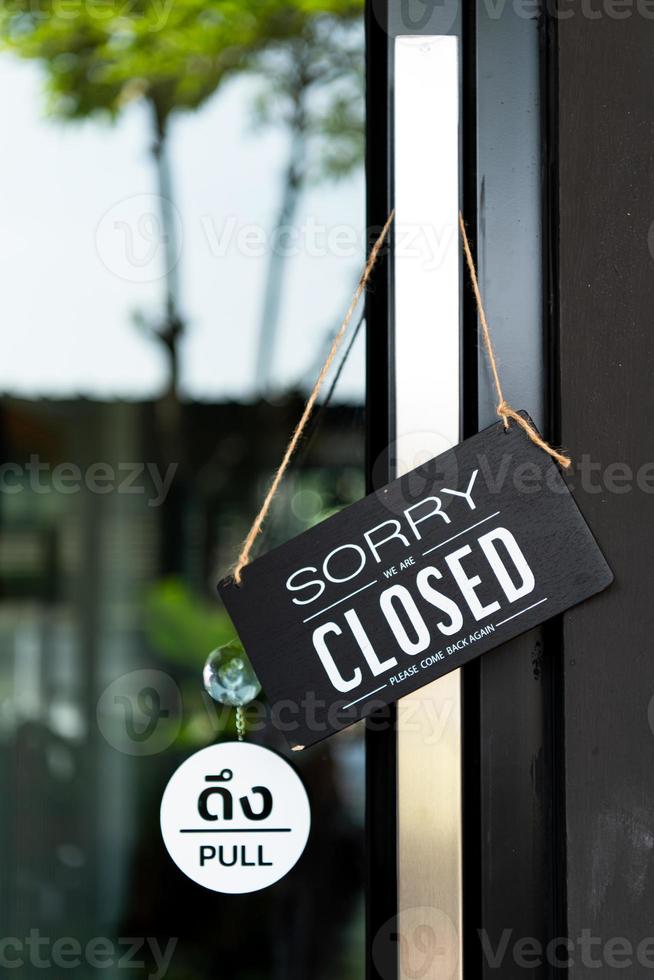 Sorry we are closed photo