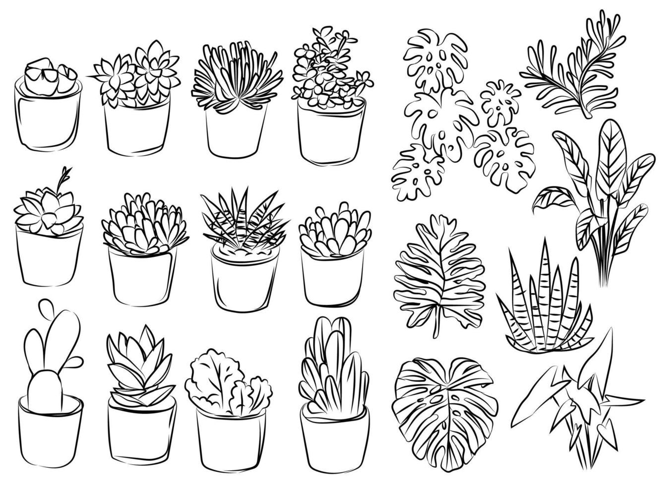 flowers hand drawing and sketch black and white 6006101 Vector Art at