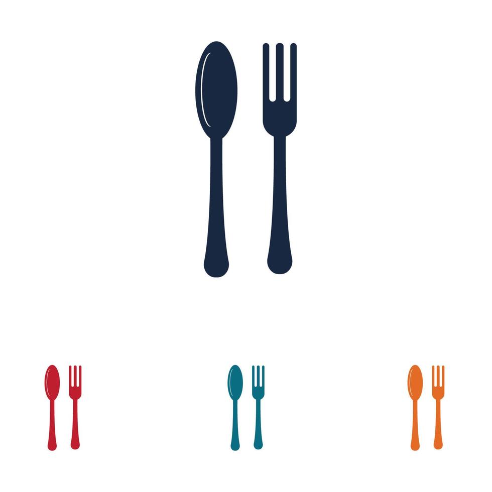 cutlery logo vector