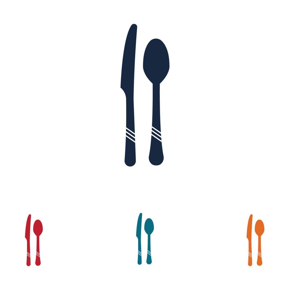 cutlery logo vector