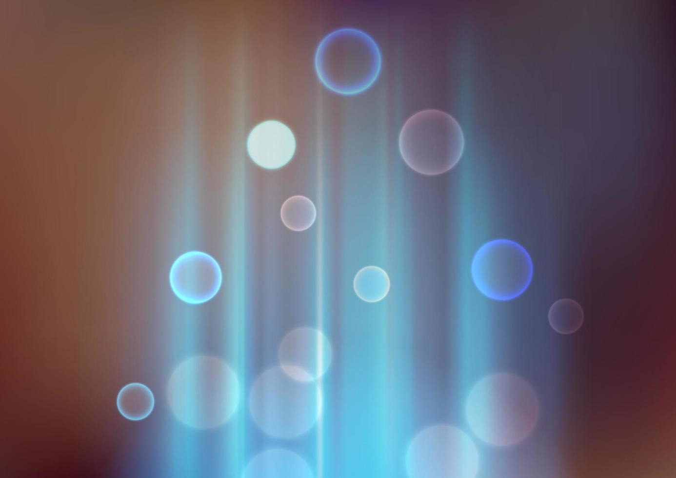 Aura Blue lights bokeh beautiful vector,illustration design vector