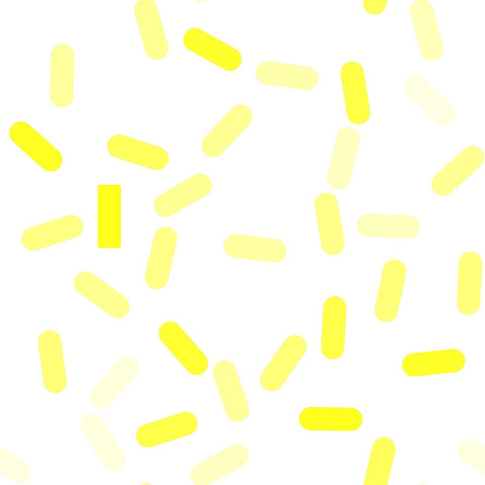 Pattern abstract background yellow tablets on white Vector
