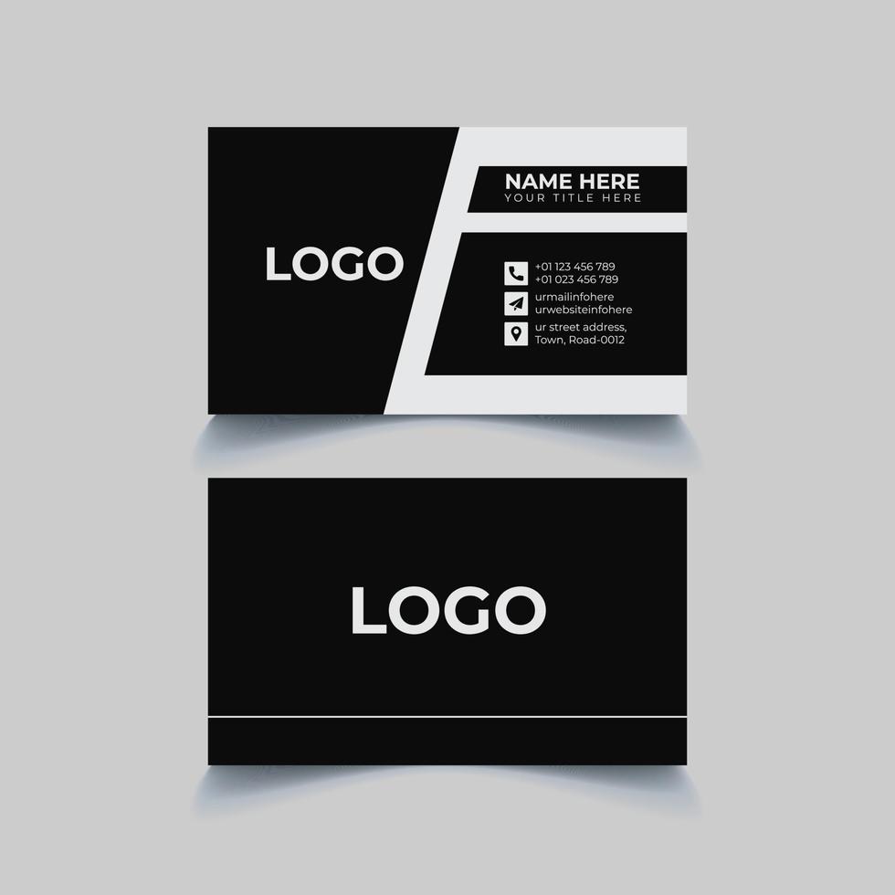 Creative Modern Business Card Design Template 6008052 Vector Art at Creative Modern Business Card Design Template 6008052 Vector Art at