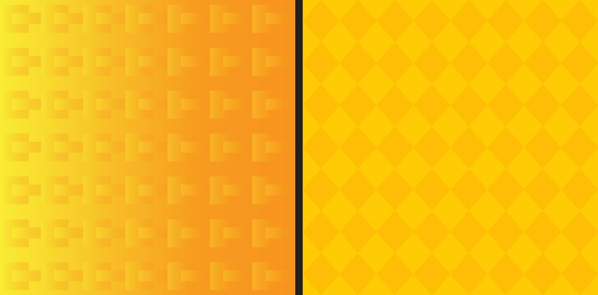 diseño de fondo de patrón poligonal naranja. Ilustración de vector de patrón poligonal moderno sin costuras.