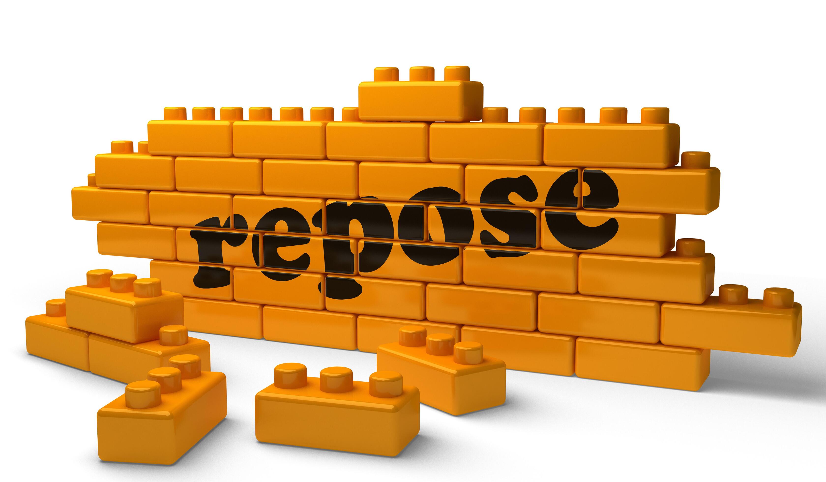 repose word on yellow brick wall 6008912 Stock Photo at Vecteezy