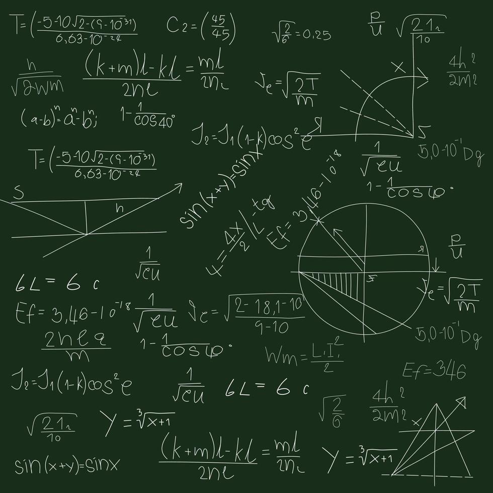 Hand drawn math formula and chemistry formula,mathematics background  Physics Formula, Physics Chemistry Formula, Education and Learning  Background. 6012484 Vector Art at Vecteezy