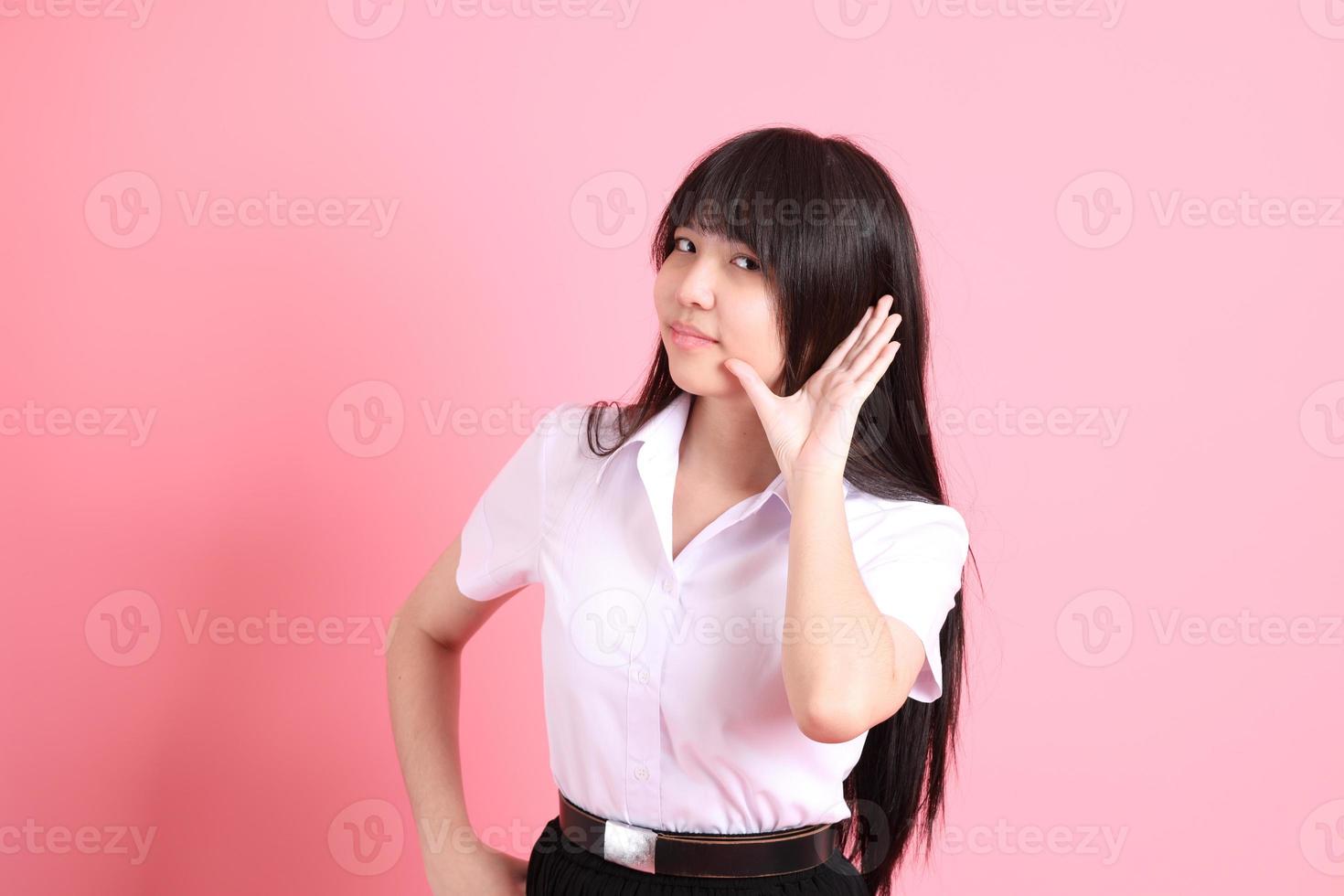 lindo joven estudiante foto